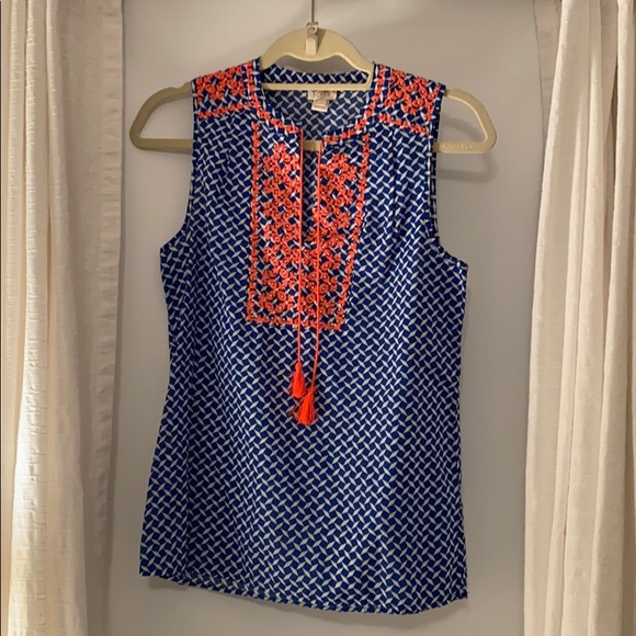 J. Crew Tops - JCrew Tassel Top